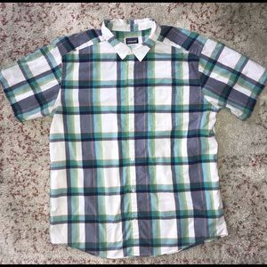 Patagonia Button Up Short Sleeve Shirt Plaid